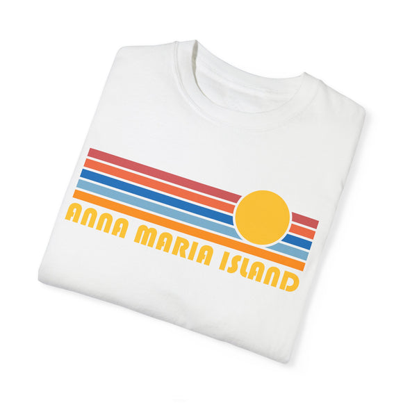 Anna Maria Island, Florida Graphic Tee, Comfort Colors Retro Unisex Anna Maria Island T shirt