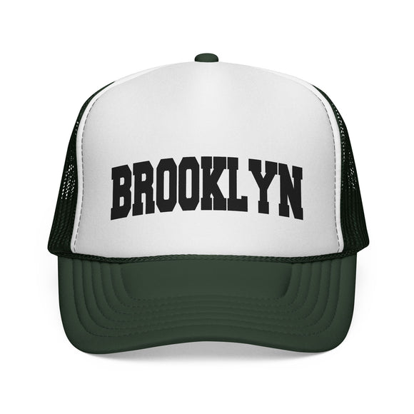 Brooklyn, New York Collegiate Style Trucker Hat