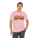 Idaho T-Shirt - Mountain Sunset Unisex Idaho Shirt-57