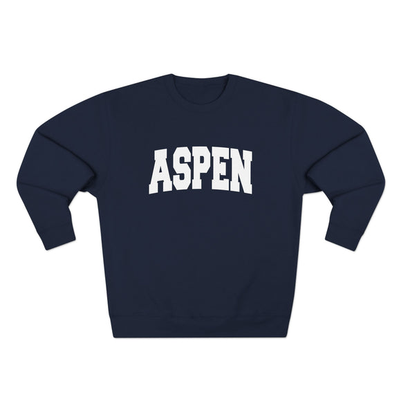 Premium Aspen, Colorado Retro Graphic Sweatshirt