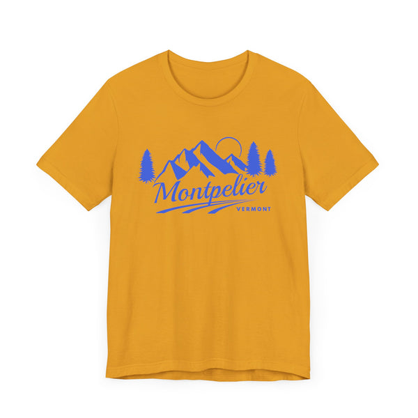 Montpelier, Vermont T-Shirt - Retro Mountain Unisex Montpelier Shirt