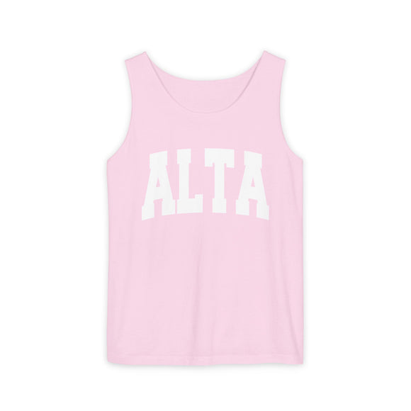 Alta, Utah Tank Top Unisex | Comfort Colors - 100% Cotton