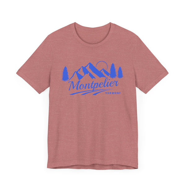 Montpelier, Vermont T-Shirt - Retro Mountain Unisex Montpelier Shirt