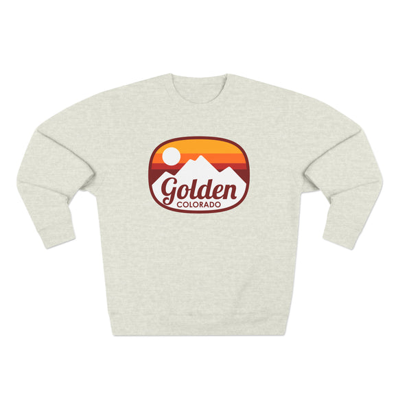 Premium Golden, Colorado Sweatshirt - Retro Unisex Sweatshirt