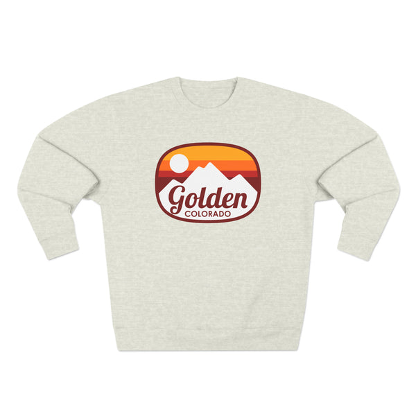 Premium Golden, Colorado Sweatshirt - Retro Unisex Sweatshirt