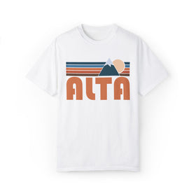 Alta, Utah Graphic Tee, Comfort Colors Retro Unisex Alta T shirt, Mountain Adventure Shirt
