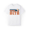 Alta, Utah Graphic Tee, Comfort Colors Retro Unisex Alta T shirt, Mountain Adventure Shirt