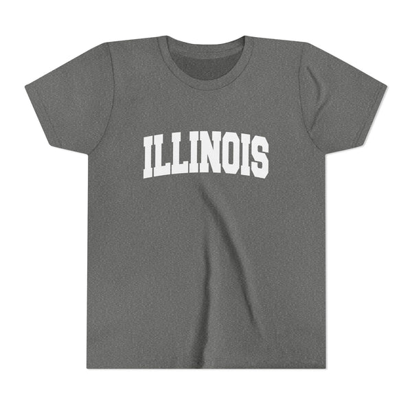 Illinois Youth Graphic Tee - Kids T Shirt
