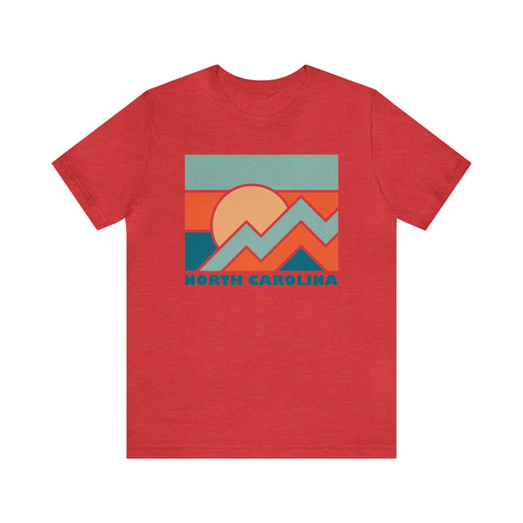 North Carolina T-Shirt - Retro Unisex North Carolina Shirt