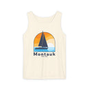 Montauk, New York Sailboat Tank Top | Comfort Colors 100% Cotton-2