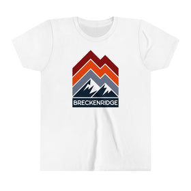 Breckenridge, Colorado Youth Shirt - Retro Mountain Breckenridge Kid's T-Shirt