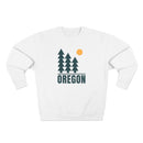 Premium Oregon Pine Tree Graphic Sweatshirt — Retro Nature Crewneck-2