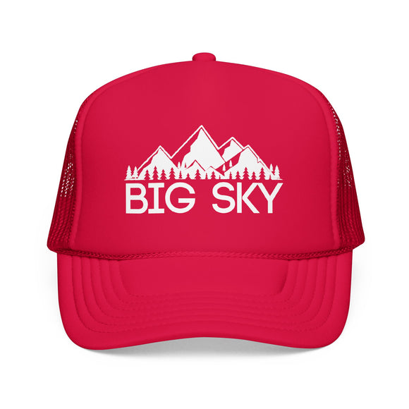 Big Sky, Montana Trucker Hat - Big Sky Cap