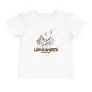 Leavenworth, Washington Toddler T-Shirt — Vintage Gondola Ski Mountain Tee-2