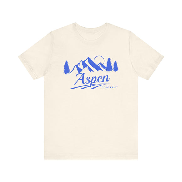 Aspen, Colorado T-Shirt - Retro Mountain Unisex Aspen Shirt