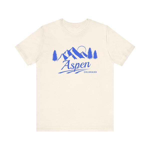 Aspen, Colorado T-Shirt - Retro Mountain Unisex Aspen Shirt