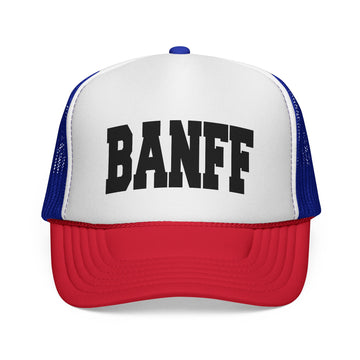 Banff, Canada Collegiate Style Trucker Hat