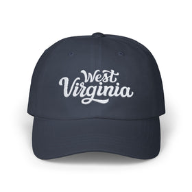 West Virginia Dad Hat - Embroidered West Virginia Classic Dad Cap