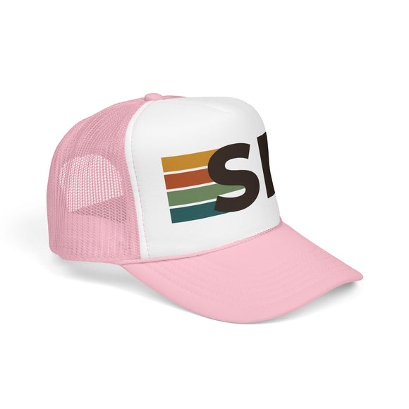 San Diego, California Trucker Hat - SD Abbr retro cap