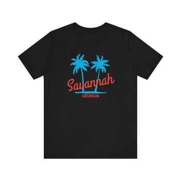 Buy black Savannah, Georgia T-Shirt - Unisex Savannah Shirt