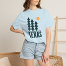Texas T Shirt, Comfort Colors Cotton 100% Cotton Trees Tee-14