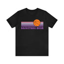 Basketball Mom T-Shirt - Retro Unisex Basketball Mom Shirt-2