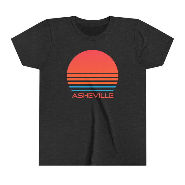 Asheville, North Carolina Youth Shirt - Retro 80s Asheville Kid's T-Shirt