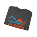 Alaska Sweatshirt - Mountain Alaska Crewneck Sweatshirt-16