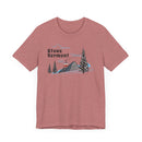 Stowe, Vermont T-Shirt - Retro Ski Mountain Gondola Unisex Stowe Shirt-24