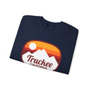 Truckee, California Sweatshirt - Unisex Retro Ombre Crewneck Truckee Sweatshirt-15