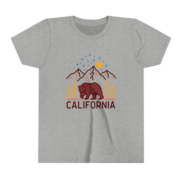 Buy athletic-heather California Youth T-Shirt - Unisex Kids California Shirt