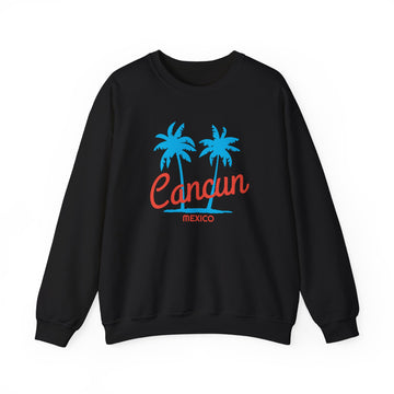 Buy black Cancun, Mexico Sweatshirt - Unisex Crewneck Cancun Sweatshirt