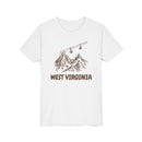 West Virginia Youth T-Shirt — Vintage Gondola Ski Mountain Tee-2
