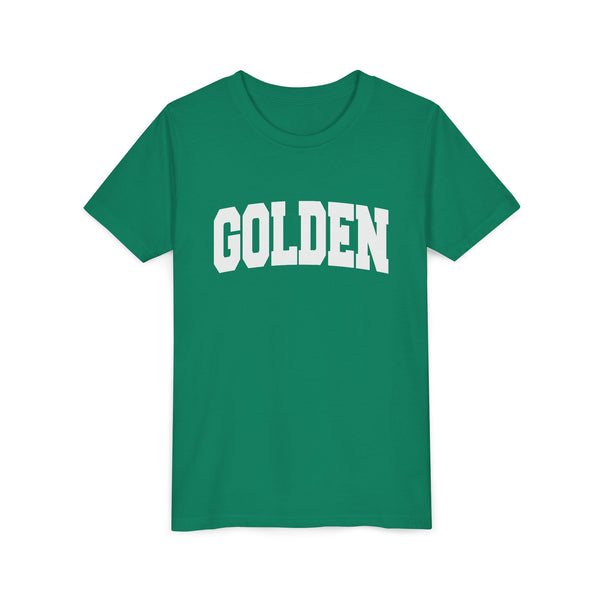 Golden, Colorado Youth Graphic Tee - Kids Golden T Shirt