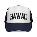 Hawaii Retro Collegiate Style Trucker Hat-6