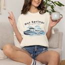 Hot Springs, Arkansas T-Shirt, Comfort Colors 100% Cotton Wakeboard Boat Tee-9