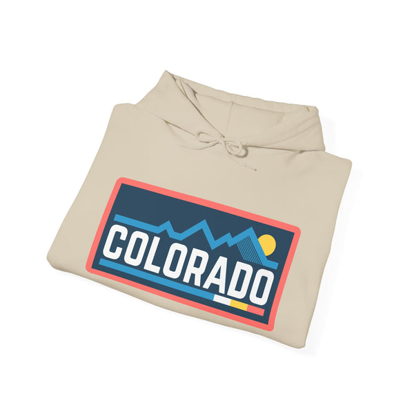 Colorado Hoodie - Sun Unisex Colorado Hoodie Graphic Sweatshirt