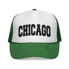 Buy green Chicago, Illinois Collegiate Style Trucker Hat