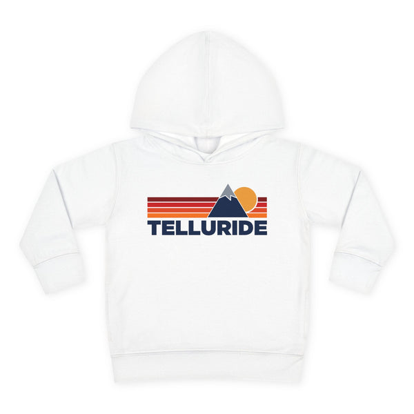 Telluride, Colorado Toddler Hoodie - Unisex Mountain Telluride Pullover Sweatshirt, Kids Hooded Jumper, Colorado Souvenir
