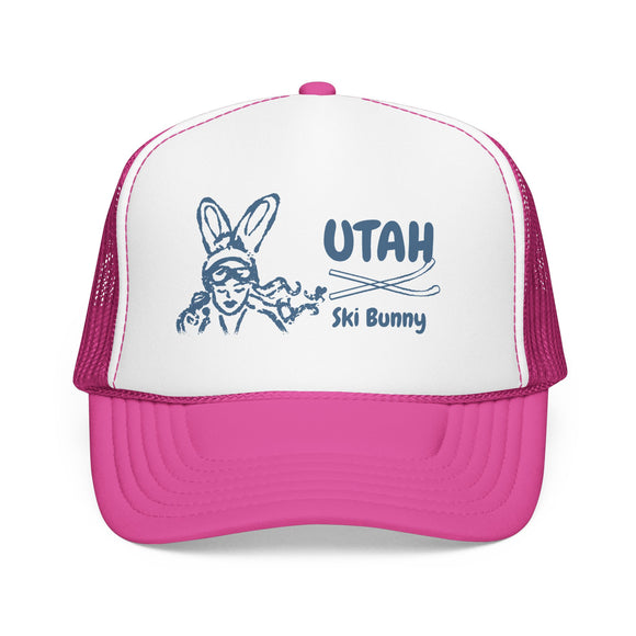 Utah Ski Bunny Trucker Hat