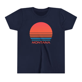 Montana Youth Shirt - Retro 80s Montana Kid's T-Shirt