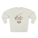 Premium Alta, Utah Gondola Ski Mountain Sweatshirt-1