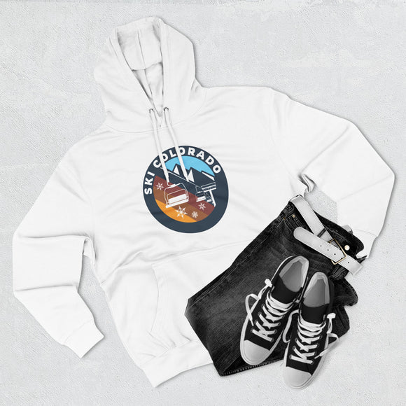 Premium Colorado Ski Lift Hoodie