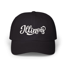 Illinois Dad Hat - Embroidered Illinois Classic Dad Cap