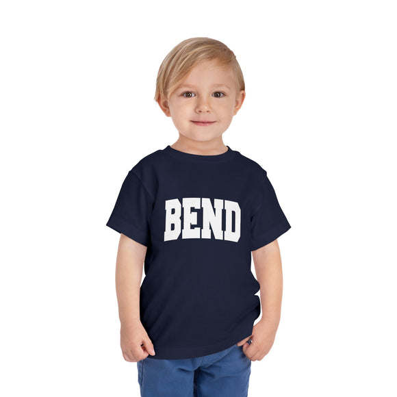 Bend, Oregon Toddler Graphic Tee - Kids Bend Vacation Shirt