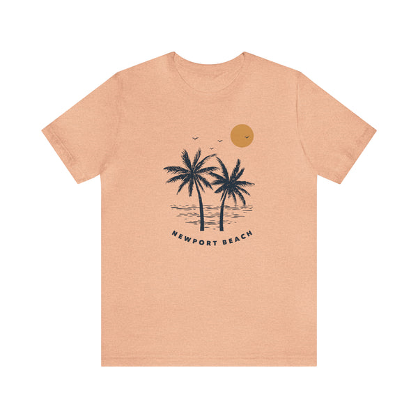 Newport Beach, California T-Shirt - Retro Unisex Newport Beach Shirt