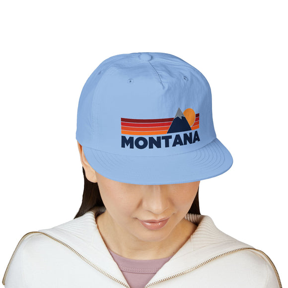 Montana Mountain Surf Cap | Retro Light Weight Cap