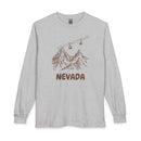 Nevada Long Sleeve T-Shirt - Ski Mountain Gondola-2