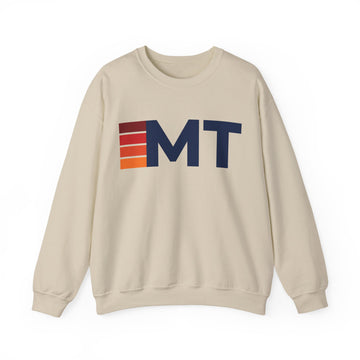 Montana Retro Sweatshirt | Retro Stripes Montana - 0