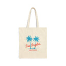 Los Angeles, California, Cotton Canvas Los Angeles Tote Bag-1